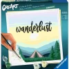 Ravensburger Kreativt Legetøj-CreArt Malesæt Wanderlust