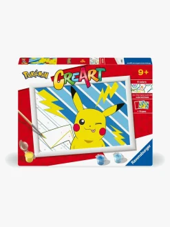Kreativt Legetøj|Ravensburger CreArt Pikachu Malesæt