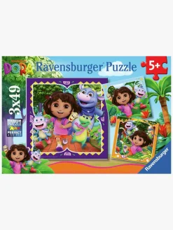 Spil & Puslespil|Ravensburger Dora Udforskeren Puslespil 3x49 Brikker