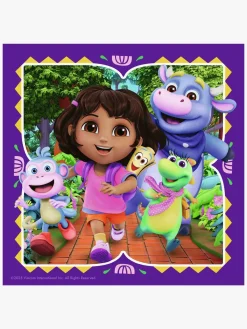 Spil & Puslespil|Ravensburger Dora Udforskeren Puslespil 3x49 Brikker