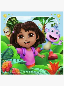 Spil & Puslespil|Ravensburger Dora Udforskeren Puslespil 3x49 Brikker