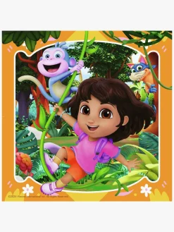 Spil & Puslespil|Ravensburger Dora Udforskeren Puslespil 3x49 Brikker