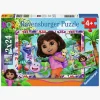 Ravensburger Spil & Puslespil-Dora Udforskeren Puslespil 2x24 Brikker