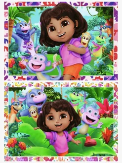 Ravensburger Spil & Puslespil-Dora Udforskeren Puslespil 2x24 Brikker