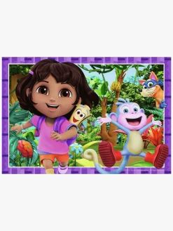 Ravensburger Spil & Puslespil-Dora Udforskeren Puslespil 2x12 Brikker