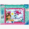 Spil & Puslespil|Ravensburger Gabby's Dollhouse XXL Puslespil 100 Brikker