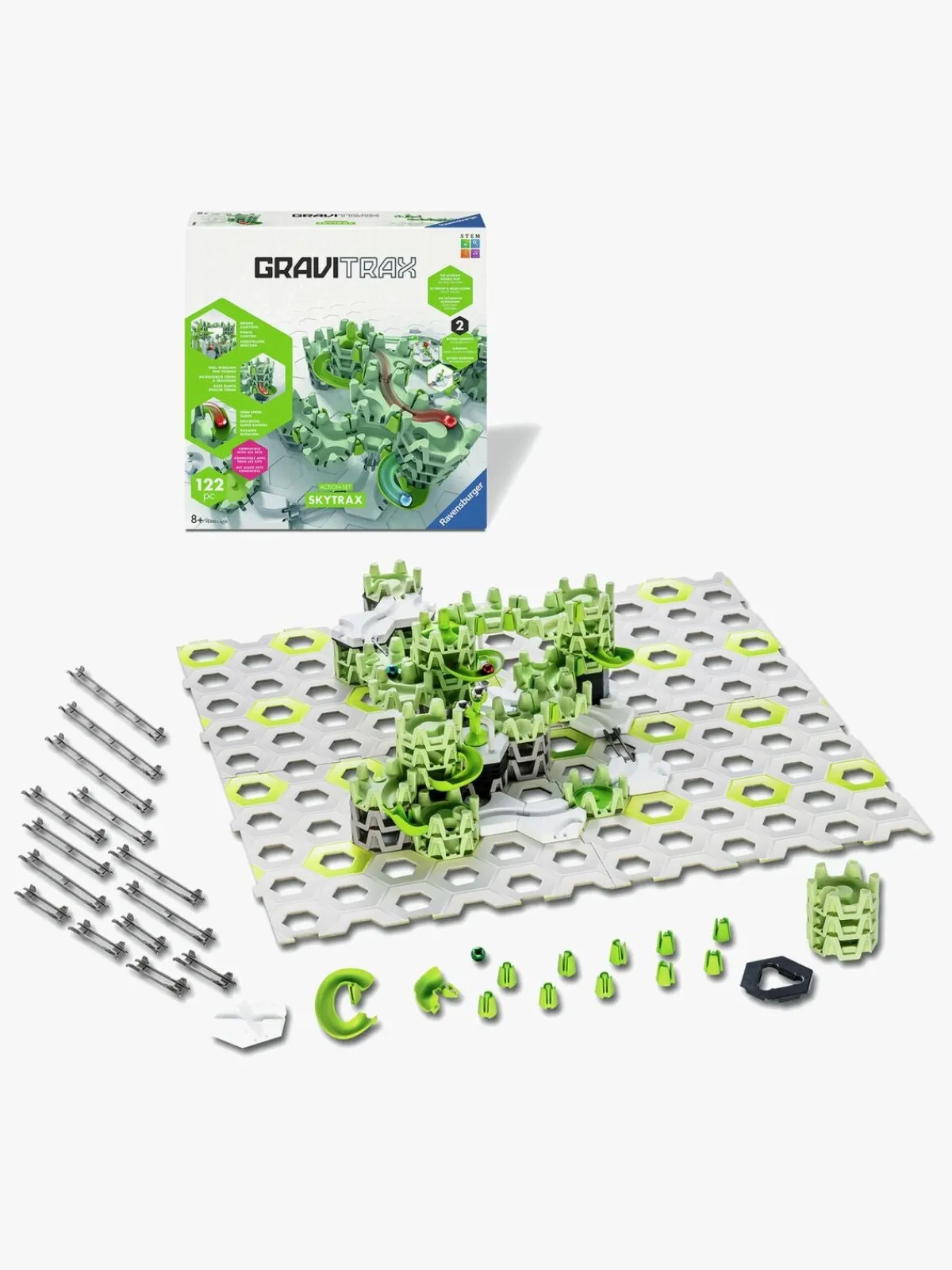 Byggesæt & Lego|Ravensburger GraviTrax Kuglelabyrint Action-sæt Skytrax