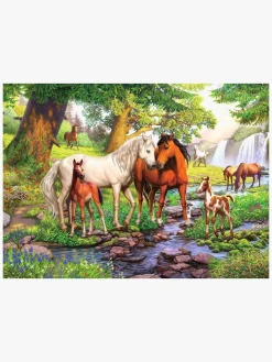 Spil & Puslespil|Ravensburger Horses By The Stream Puslespil