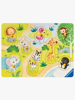 Ravensburger Spil & Puslespil-Knoppuslespil Zoodyr 8 Brikker