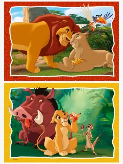 Ravensburger Spil & Puslespil-Løvernes Konge Puslespil 2x24 Brikker