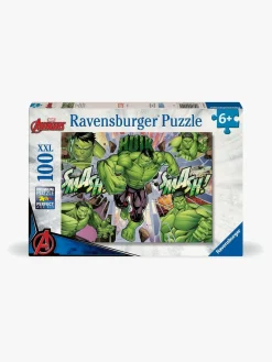 Ravensburger Spil & Puslespil-Marvel Avengers Den Fantastiske Hulk XXL Puslespil 100 Brikker