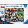 Spil & Puslespil|Ravensburger Marvel Avengers XXL Puslespil 100 Brikker