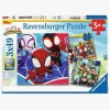 Spil & Puslespil|Ravensburger Marvel Spidey and His Amazing Friends Puslespil 3x49 Brikker