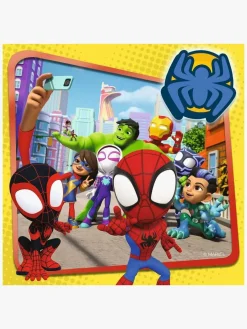 Spil & Puslespil|Ravensburger Marvel Spidey and His Amazing Friends Puslespil 3x49 Brikker