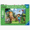 Spil & Puslespil|Ravensburger Minecraft Puslespil 100 Brikker