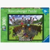 Spil & Puslespil|Ravensburger Minecraft XXL Puslespil 300 Brikker