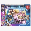 Spil & Puslespil|Ravensburger Paw Patrol The Mighty Movie Puslespil 2x12 Brikker