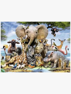 Ravensburger Spil & Puslespil-Puslespil Afrikanske Venner 300 Brikker