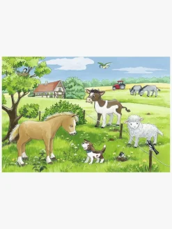 Spil & Puslespil|Ravensburger Puslespil Baby Bondegårdsdyr 2x12 Brikker