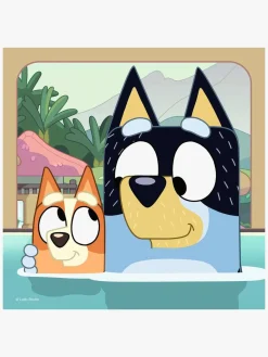 Ravensburger Spil & Puslespil-Puslespil Bluey 3x49 Brikker