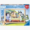 Spil & Puslespil|Ravensburger Puslespil Bluey 2x24 Brikker