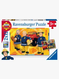 Ravensburger Spil & Puslespil-Puslespil Brandmand Sam 2x12 Brikker