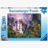 Spil & Puslespil|Ravensburger Puslespil Dinosaurland 200 Brikker