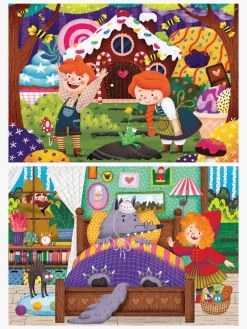 Ravensburger Spil & Puslespil-Puslespil Eventyr 2x12 Brikker