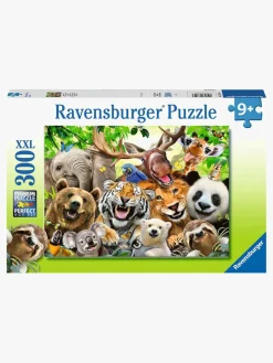 Spil & Puslespil|Ravensburger Puslespil Exotic Animals Selfie XXL 300 Brikker