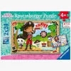 Spil & Puslespil|Ravensburger Puslespil Gabby's Dollhouse 2x24 Brikker