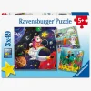 Spil & Puslespil|Ravensburger Puslespil Kids in Science 3x49 Brikker