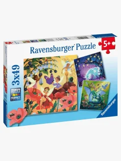 Spil & Puslespil|Ravensburger Puslespil Magiske Karakterer, 3X49 Brikker