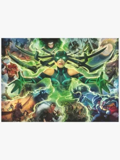 Ravensburger Spil & Puslespil-Puslespil Marvel Villainous Hela 1000 Brikker