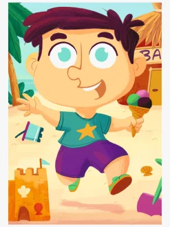 Ravensburger Spil & Puslespil-Puslespil Mix & Match Farverigt Tøj 3x24 Brikker