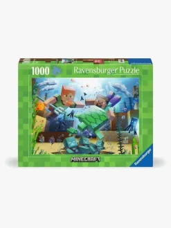 Spil & Puslespil|Ravensburger Puslespil Minecraft Mosaic