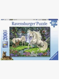 Ravensburger Spil & Puslespil-Puslespil Mystiske Enhjørninger 200 Brikker