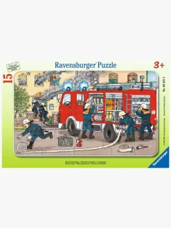 Spil & Puslespil|Ravensburger Puslespil My Fire Engine 15 Brikker