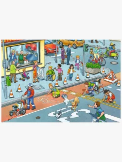 Spil & Puslespil|Ravensburger Puslespil Road Construction Site 2x12 Brikker