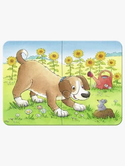 Spil & Puslespil|Ravensburger Puslespil Søde Dyr 2, 4, 6 & 8 Brikker