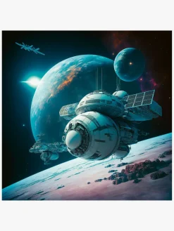 Ravensburger Spil & Puslespil-Puslespil Space Adventure 3x49 Brikker