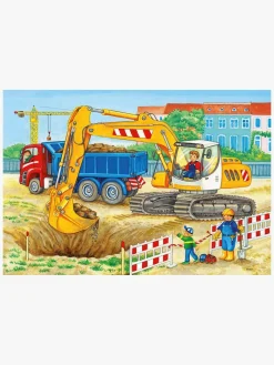 Ravensburger Spil & Puslespil-Puslespil Traktor & Gravemaskine 2x12 Brikker