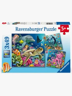 Spil & Puslespil|Ravensburger Puslespil Under Water 3x49 Brikker