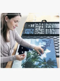 Ravensburger Spil & Puslespil-Puslespilsmåtte m. Opbevaring, 300-1000 Brikker