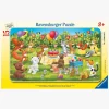 Spil & Puslespil|Ravensburger Rammepuslespil Dyrenes Fødselsdagsfest 15 Brikker