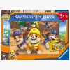 Spil & Puslespil|Ravensburger Rubble & Crew Puslespil 2x12 Brikker