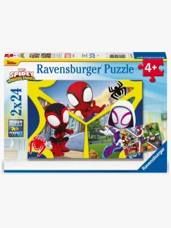 Spil & Puslespil|Ravensburger Spidey and His Amazing Friends Puslespil 2x24 Brikker