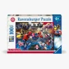 Spil & Puslespil|Ravensburger Transformers Puslespil 100 Brikker