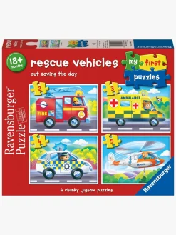 Ravensburger Spil & Puslespil-Udrykningskøretøjer Puslespil 4-i-1