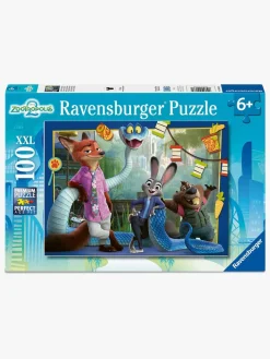 Spil & Puslespil|Ravensburger Zootopia 2 Puslespil 100 Brikker