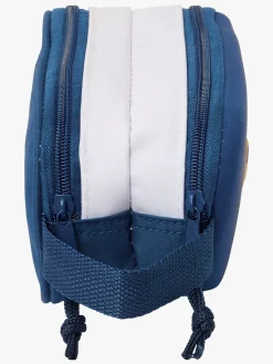 RealMadrid Kreativt Legetøj-Real Madrid 3D Dobbelt Penalhus, Blå